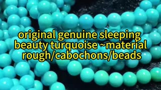 2025-0115-01 original genuine sleeping beauty turquoise ~material rough/cabochons/beads ……