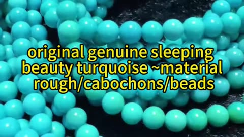 2025-0115-01 original genuine sleeping beauty turquoise ~material rough/cabochons/beads ……