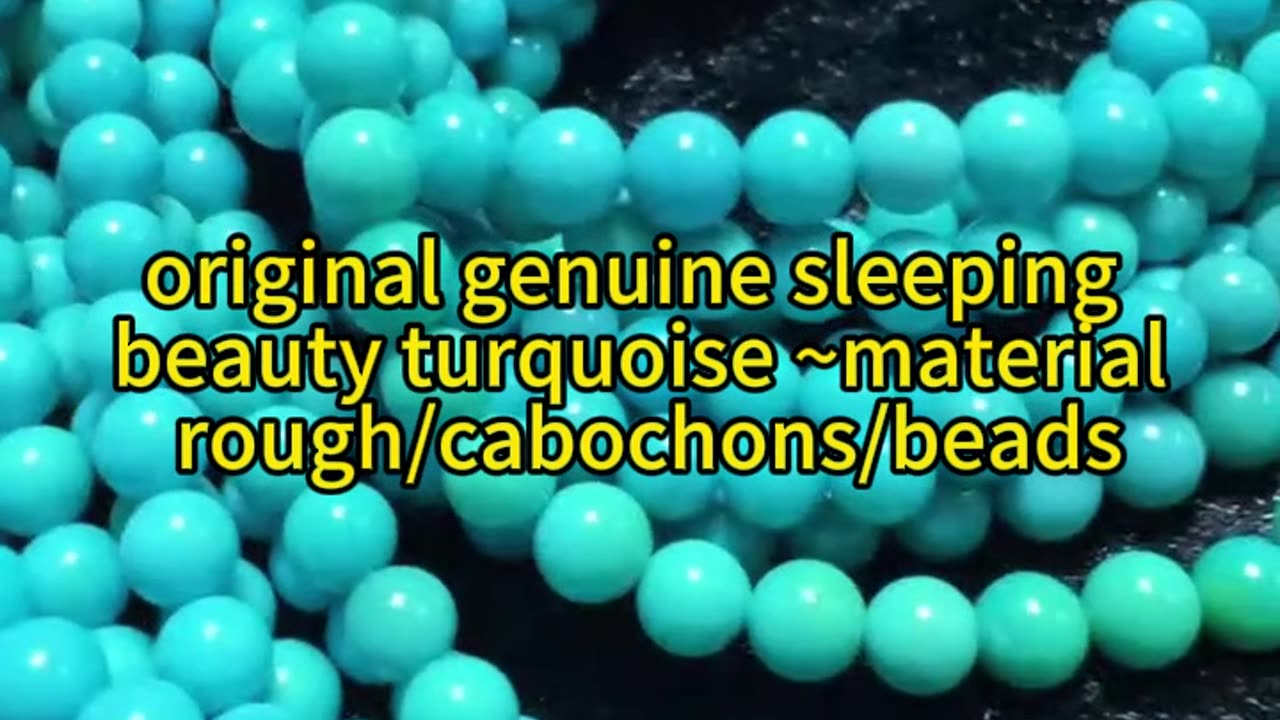 2025-0115-01 original genuine sleeping beauty turquoise ~material rough/cabochons/beads ……