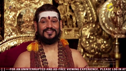 Receive blessings through LIVE Darshan of SPH Bhagavan Sri Nithyananda Paramashivam