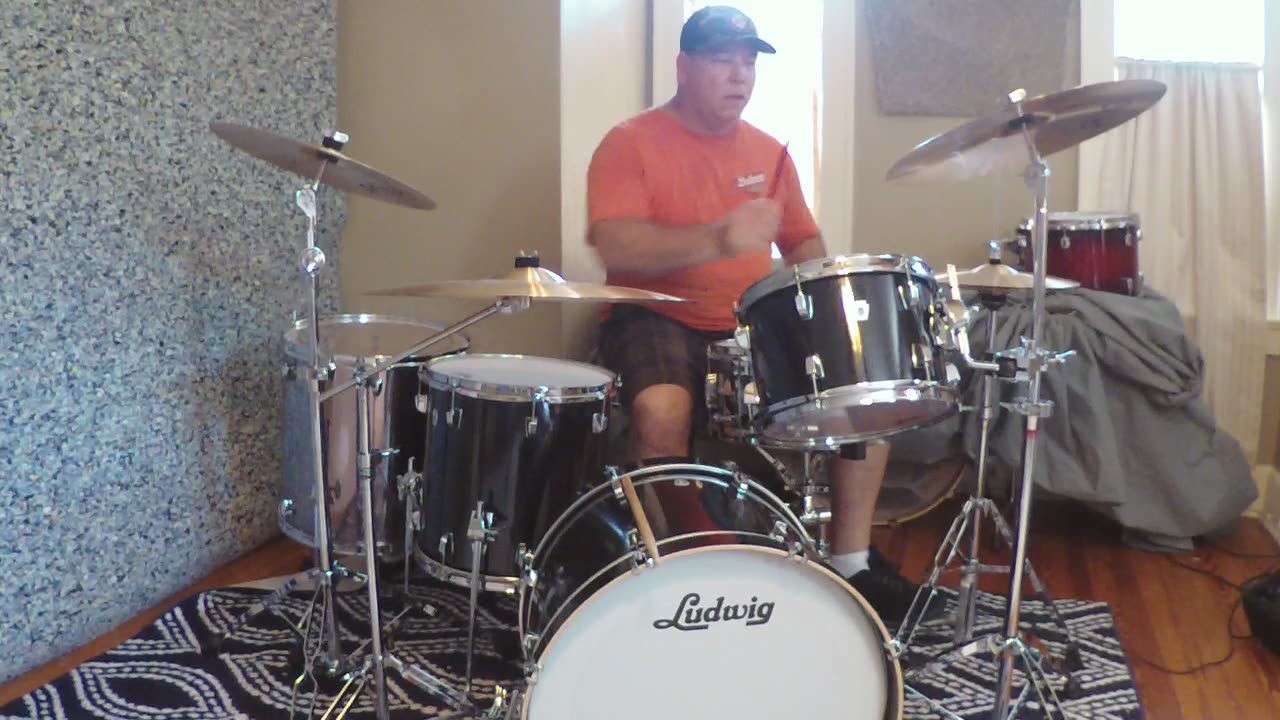 Drum Cover - butchering drumless Black Dog