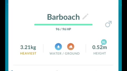 Pokémon GO-Purifying Shadow Barboach