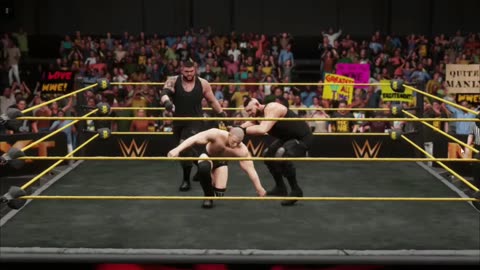 RapperJJJ Grok books WWE2K18 Universe Mode #3: NXT