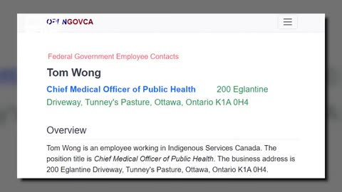 DR. TAM ADMITS TO USING INUIT CHILDREN AS EXPERIMENTS W/ THE VXXX