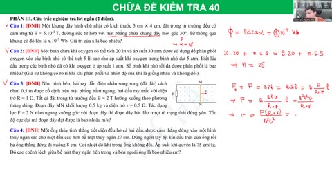 BUỔI 41: CÁC ĐẶC TRƯNG CỦA DAO ĐỘNG ĐIỀU HÒA