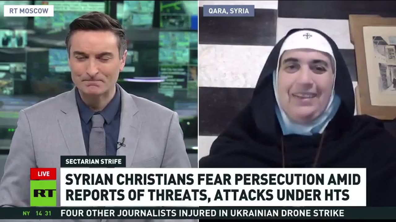 Interview RT avec Mère Agnès Mariam de la Croix