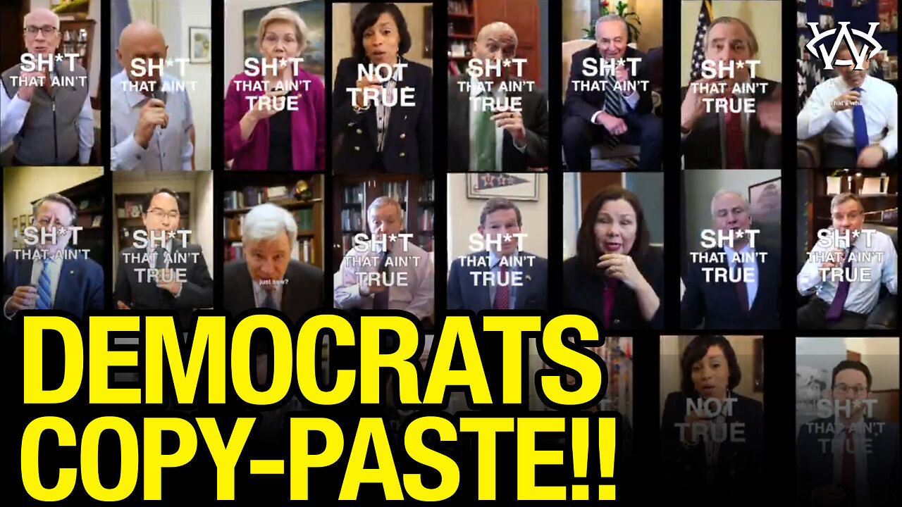 Democrats CAUGHT COPY-PASTING CRINGE Scripted TikToks