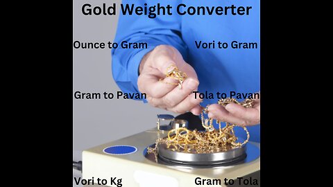 Gold Unit converter