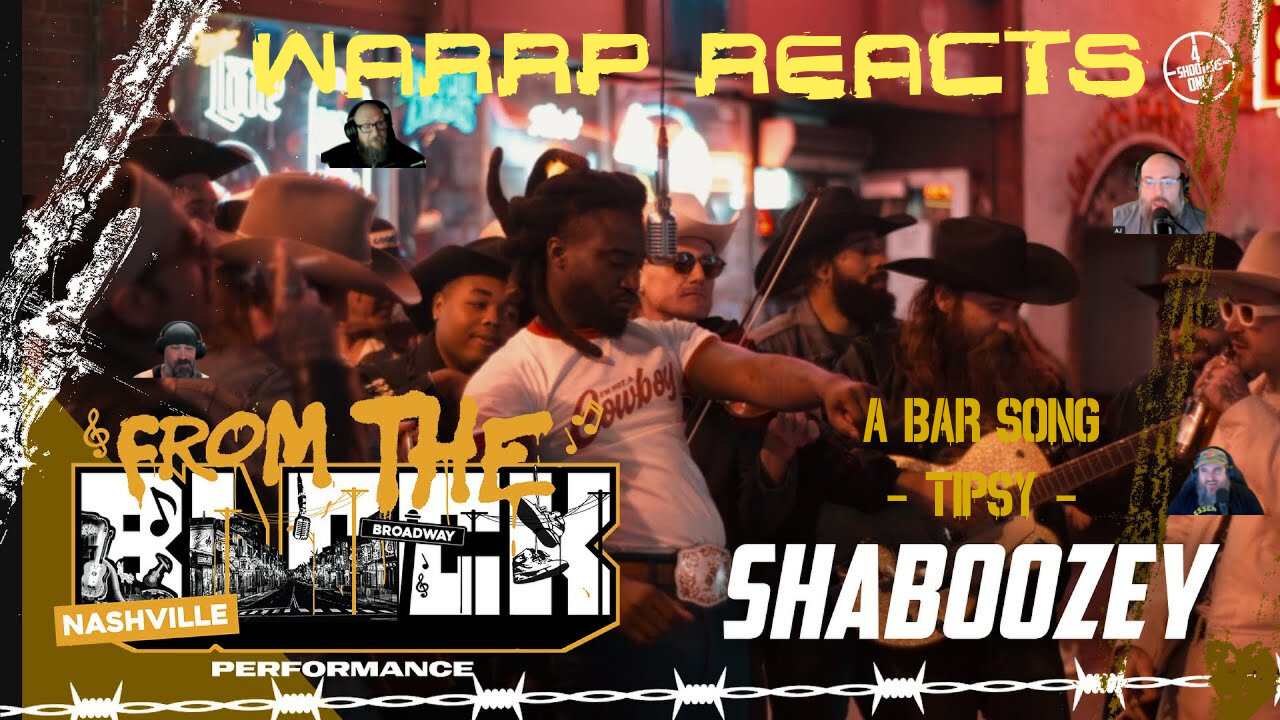 WARRP'S FIRST TIME REACTION TO SHABOOZEY! We React To Tipsy - A Bar Song!!!