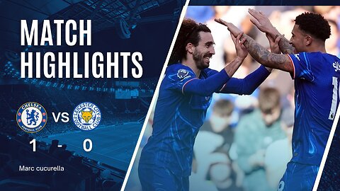 Chelsea Edge Leicester! ⚽ Late Drama & Big Chances | 1-0 Win Highlights!