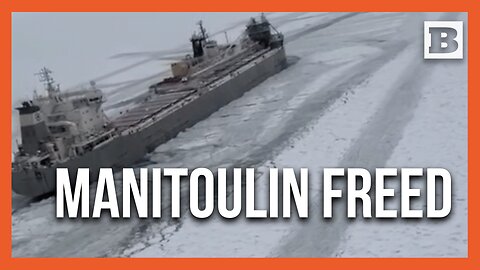 Icebound No More: Coast Guard Frees Stranded Canadian Freighter on Lake Erie