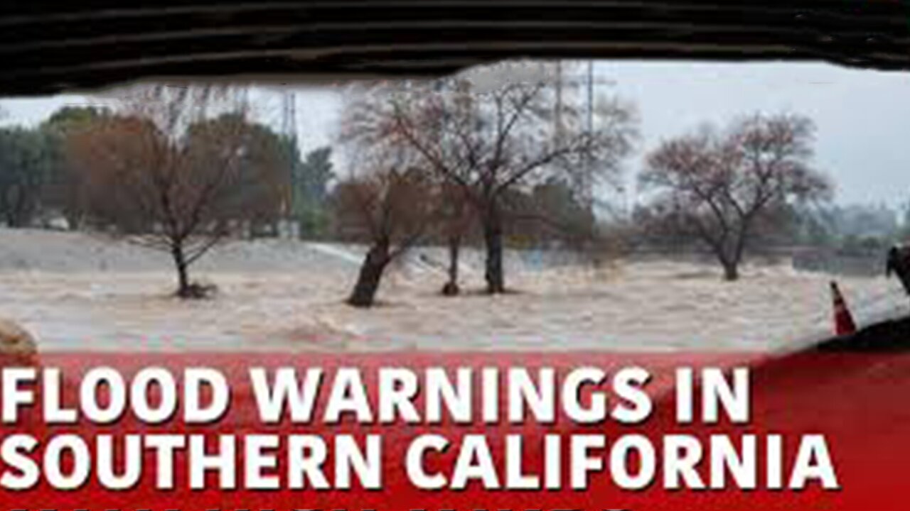 California Flood Warning | Heavy Rains Warning For California