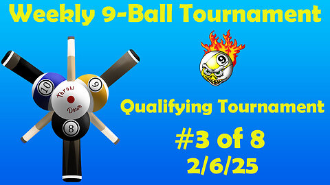 DBM Weekly 9-Ball Tournament