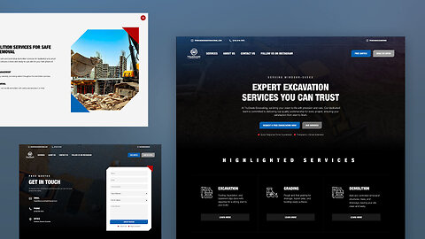 🚀 We Built a Lead-Generating Website for TruGrade Excavating | Small Business Website Walkthrough