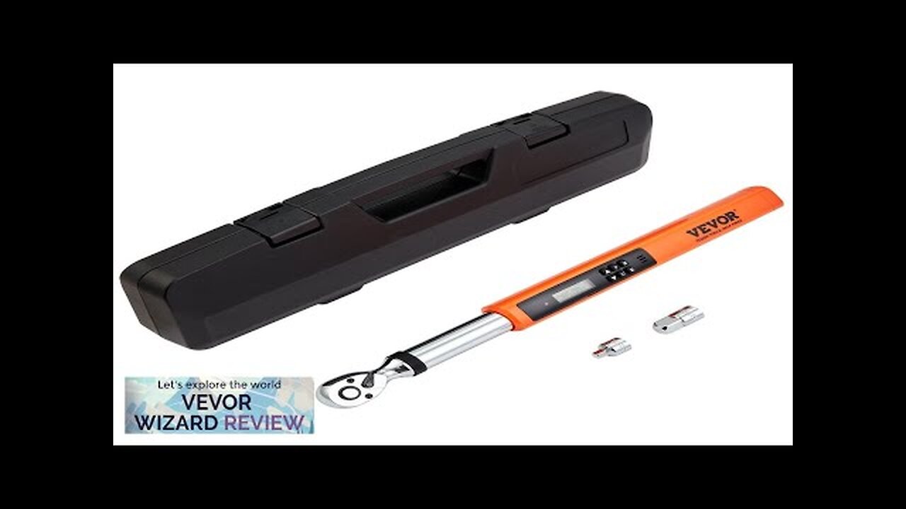 VEVOR Digital Torque Wrench 3/8" Drive Electronic Torque Wrench Torque Wrench Kit Review