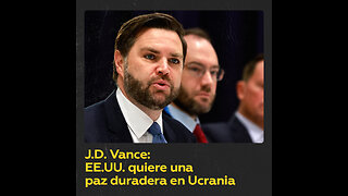 J.D. Vance en la reunión con Zelenski: EE.UU. quiere que la guerra en Ucrania llegue a su fin