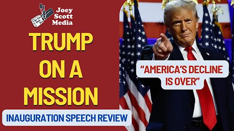 Donald Trump On A Mission | Inauguration Speech Review
