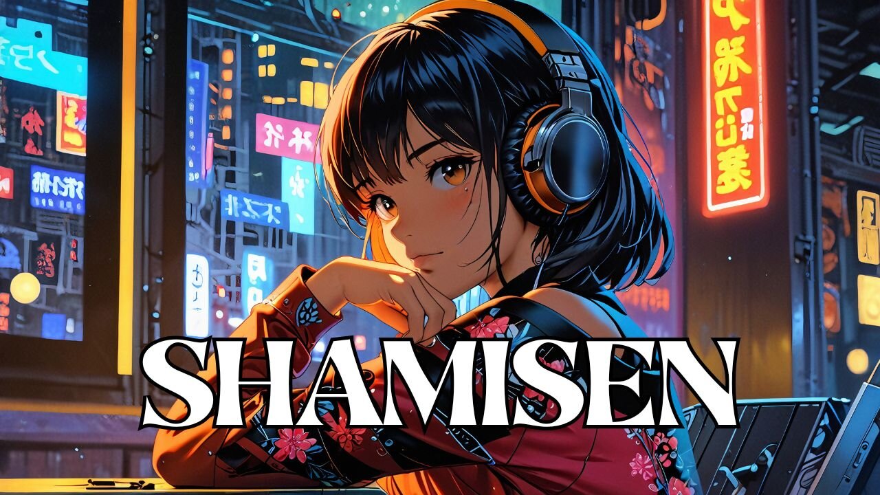 🉐 Energy Burst: Shamisen Japanese Lo-Fi Music for Studying, Working and Relaxing