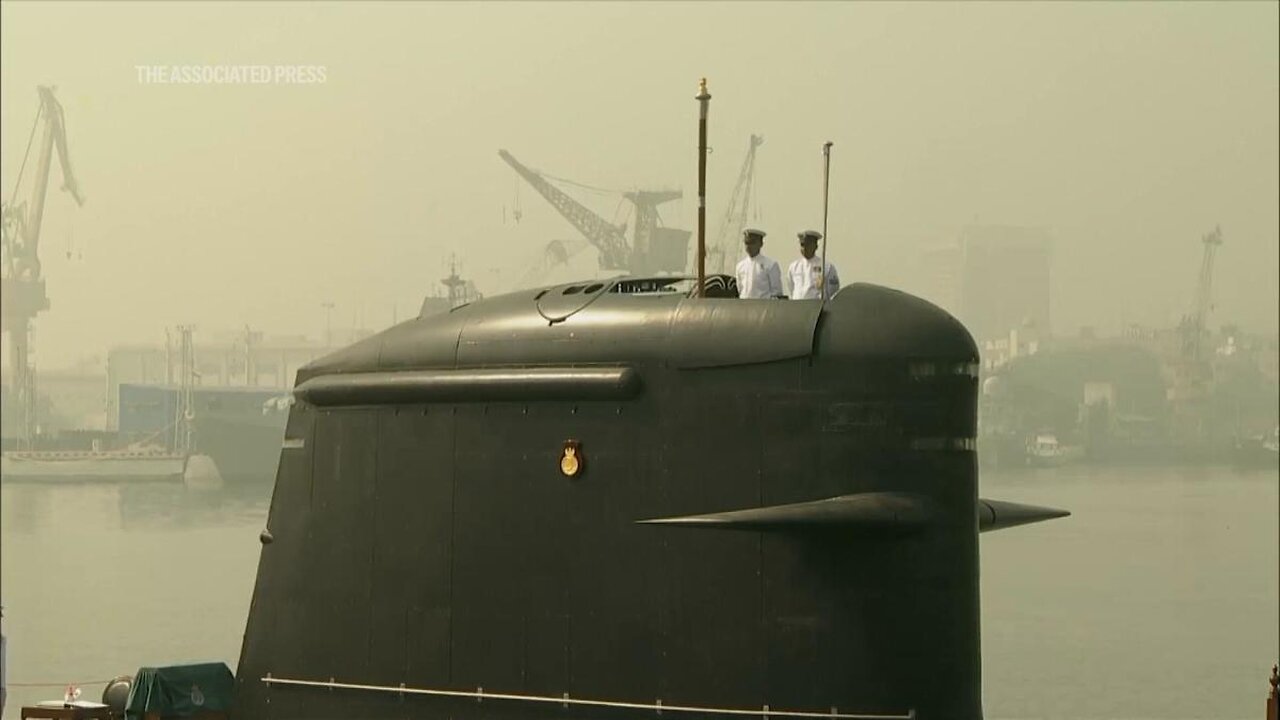 Modi watches launch of navy vessels set to guard against China presence in Indian Ocean