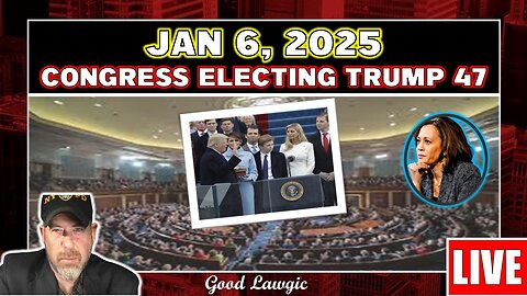 (Starting 12:30 PM EST) LIVEWATCH Jan 6, 2025 Congressional ELECTION Of Our 47th President