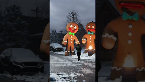 He can catch you, he's the Gingerbread Man! 🍪