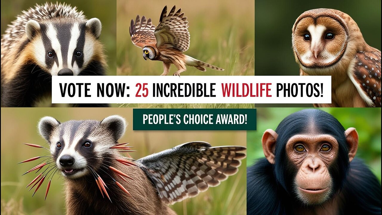 Top 25 Wildlife Photos That Will Take Your Breath Away | People’s Choice Award 2025