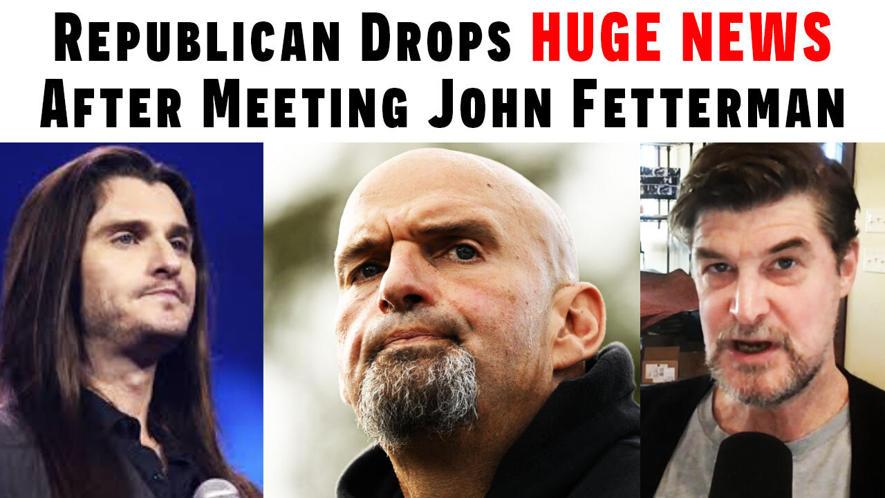 John Fetterman Could SWITCH PARTIES After Meeting With Scott Pressler