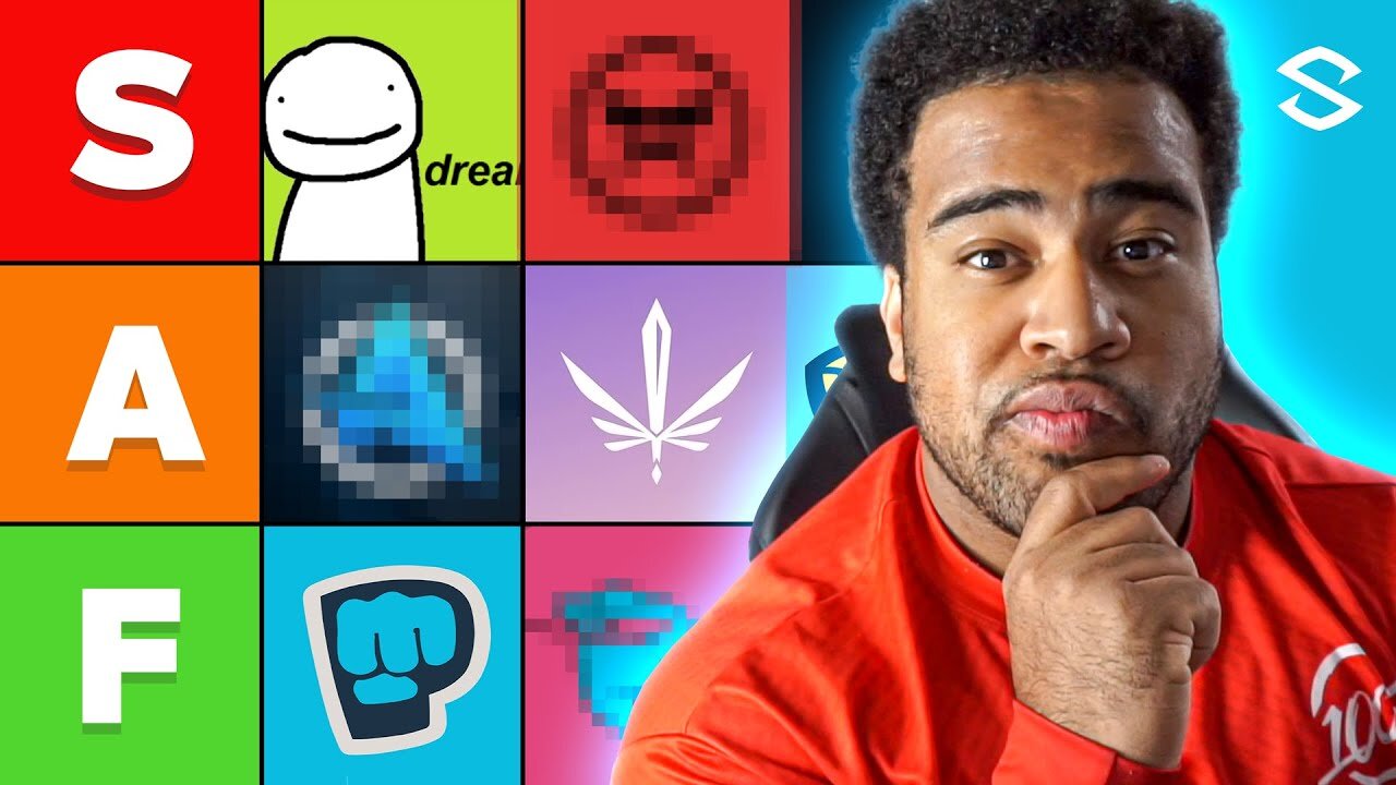 Ranking POPULAR Gaming YouTubers Logos! (TIER LIST)