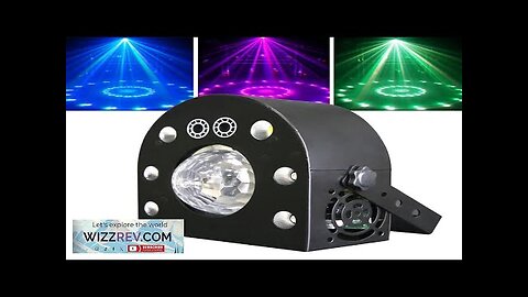 Remote Control 50W 4IN1 LED Effect Light Laser Strobe Wash Magic Ball Review