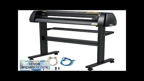 VEVOR Vinyl Cutter Machine 28 Inch Paper Feed Cutting Plotter Bundle Adjustable Review