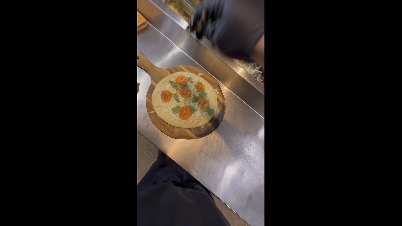 POV Brick Oven Pizza Making