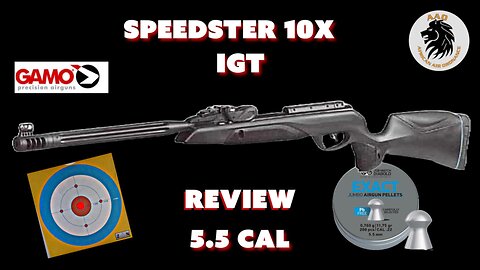 Gamo Speedster 10X IGT Gen 2 Review and Test JSB 11.75gn PB Free Pellets at 25 yards