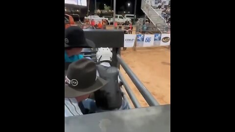 24yr old bull rider miraculously lives after a bull's horn pierces his throat