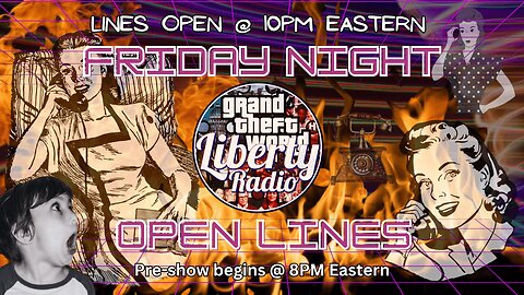 Fri Nite Stream - Open Lines Jan 10 2025