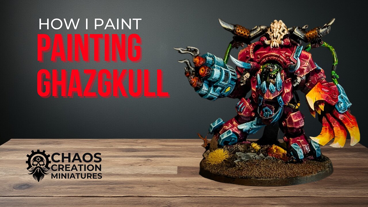 Ghazghkull Thrakka: Painting a Legendary Model