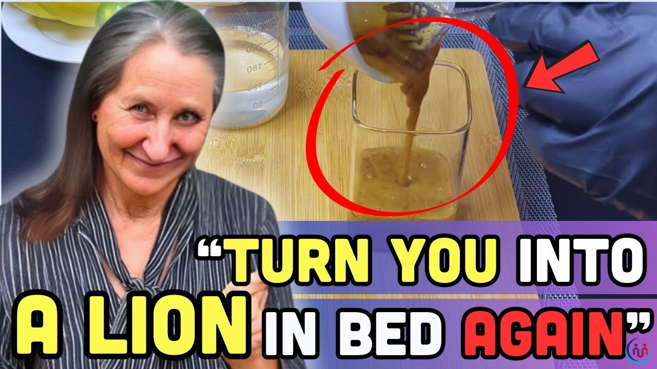 MUST Drink "THIS" 6 Hours Without A Break! - HOMEMADE Viagra | Barbara O'neill Secret