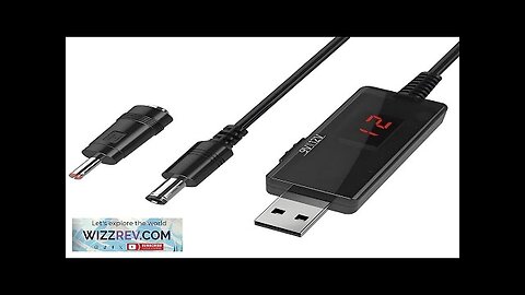 USB Power Boost Line DC 5V To DC 9V / 12V Step Review