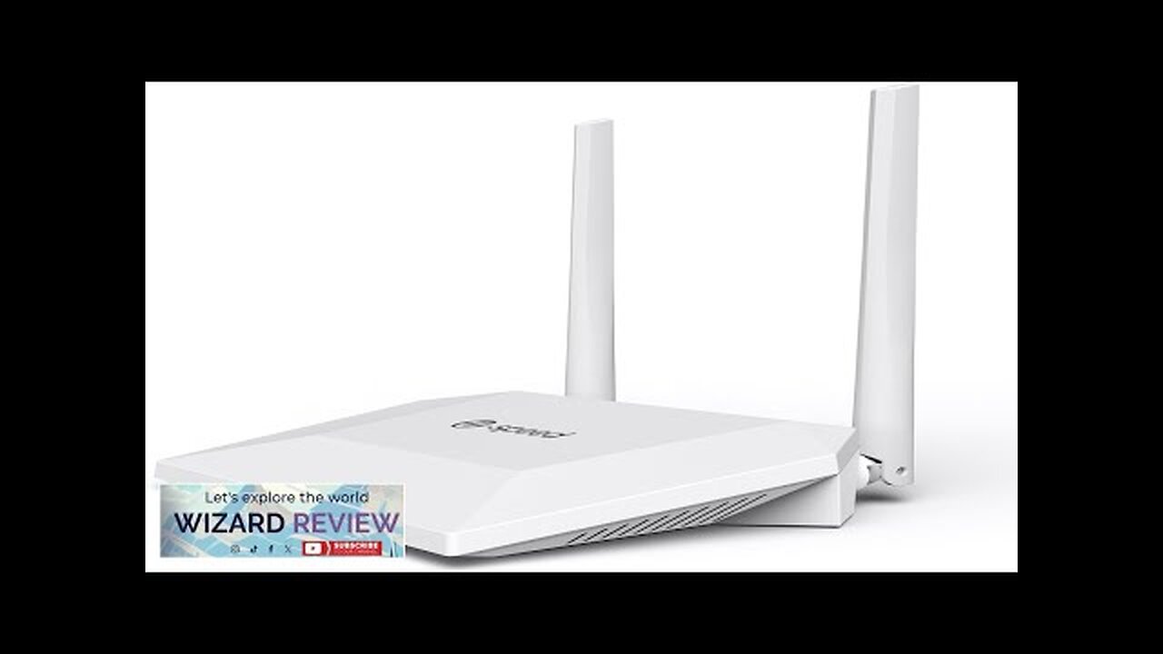 N300 WiFi Router 2.4G Easy Setup Wireless Internet Network Router Supports Access Review