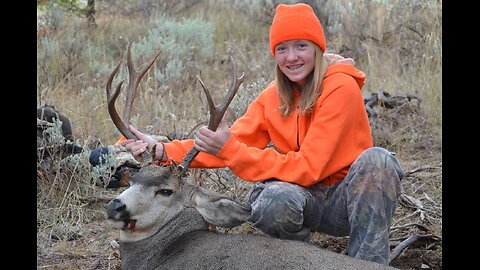 2017 - Audrey's First Mule Deer Buck!!