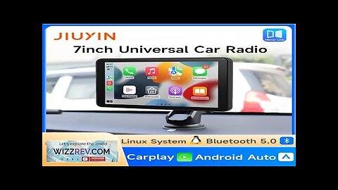 Universal 7inch Car Radio Multimedia Video Player Wireless Carplay GPS Navigation Apple Review