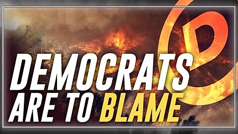 THE PROOF: Democrats Were Responsible For The Most Devastating Fires In Los Angeles History!