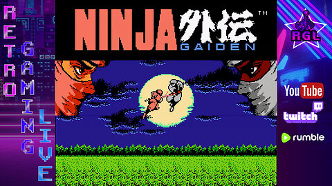 Ninja Gaiden - First play | NES | OG Hardware / OSSC Pro