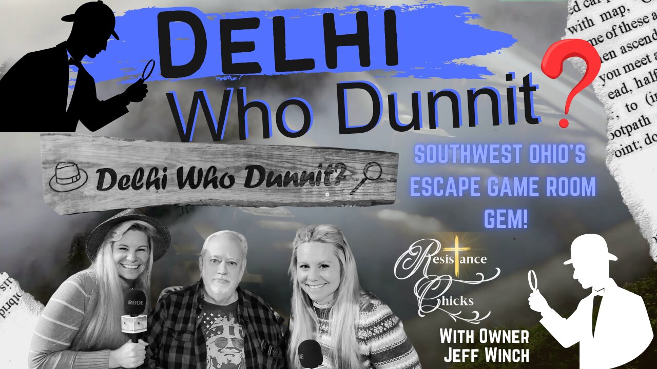 SUPER FUN! Delhi Who Dunnit | Ohio's Escape Game Room Hidden Gem!