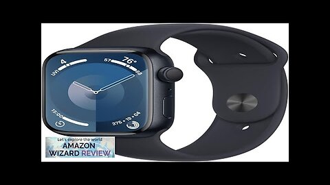 Apple Watch Series 9 GPS 45mm Smartwatch with Midnight Aluminum Case Review