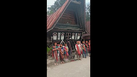 Tortor Batak with Sigale-gale, Tomok, Samosir