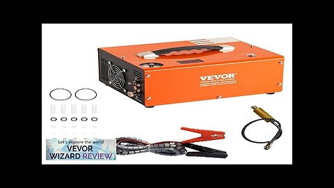 VEVOR PCP Air Compressor 4500PSI Portable PCP Airgun Compressor with Built-in Converter Review