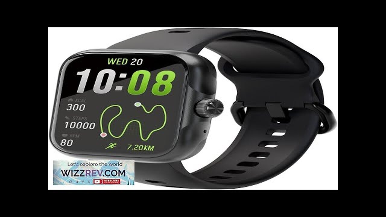 Choiz Smartwatch with Built-in GPS & Alexa 1.78'' AMOLED HD Display Review