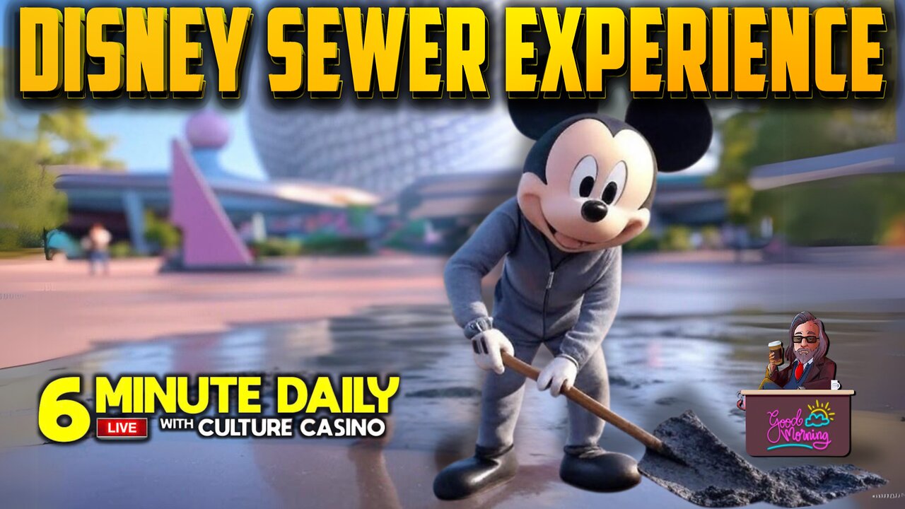 Disney World Offers New Sewer Experience at EPCOT. - 6 Minute Daily - January 7th