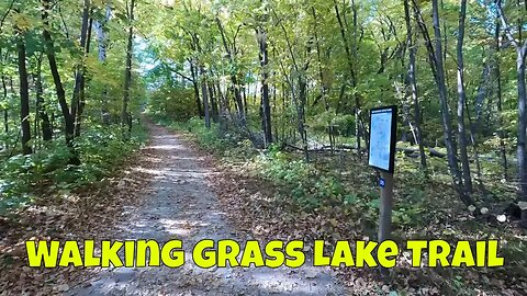 Walking on Grass Lake Trail