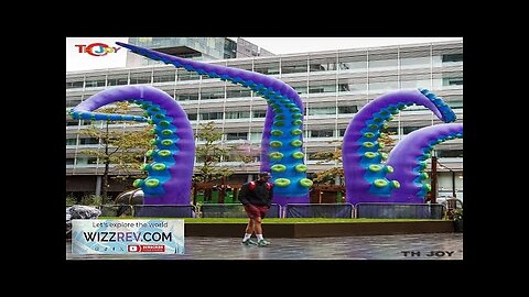 Halloween Outdoor Decor Giant Inflatable Octopus Legs tentacles inflatable Tentacle Arms Review